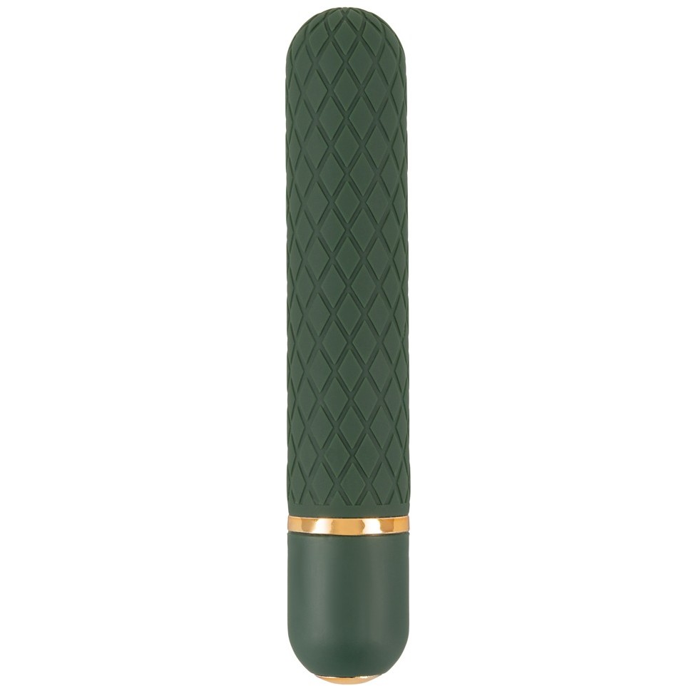 Зеленый мини-вибратор «Luxurious Bullet Vibrator », Orion 5519020000, длина 12.6 см.