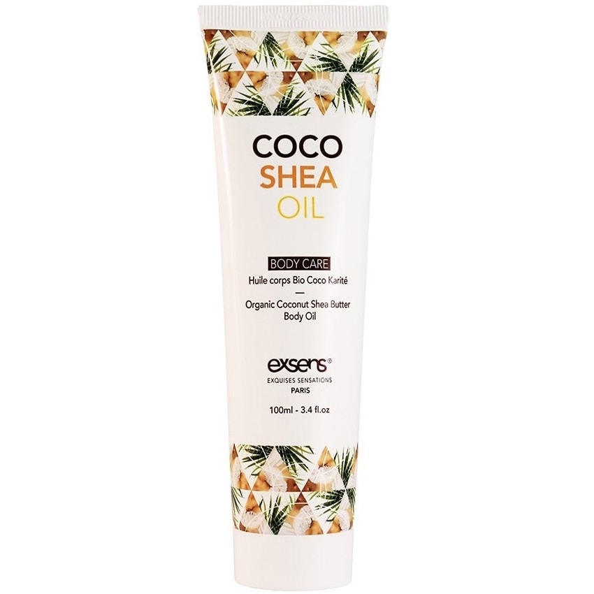 Массажное масло «Coco Shea Oil», 100 мл, Exsens D882836, 100 мл.