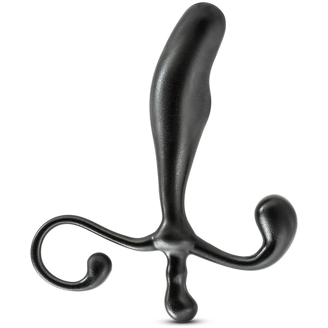 Черный стимулятор простаты «Prostate Stimulator», Blush Novelties BL-40085, длина 12.7 см.