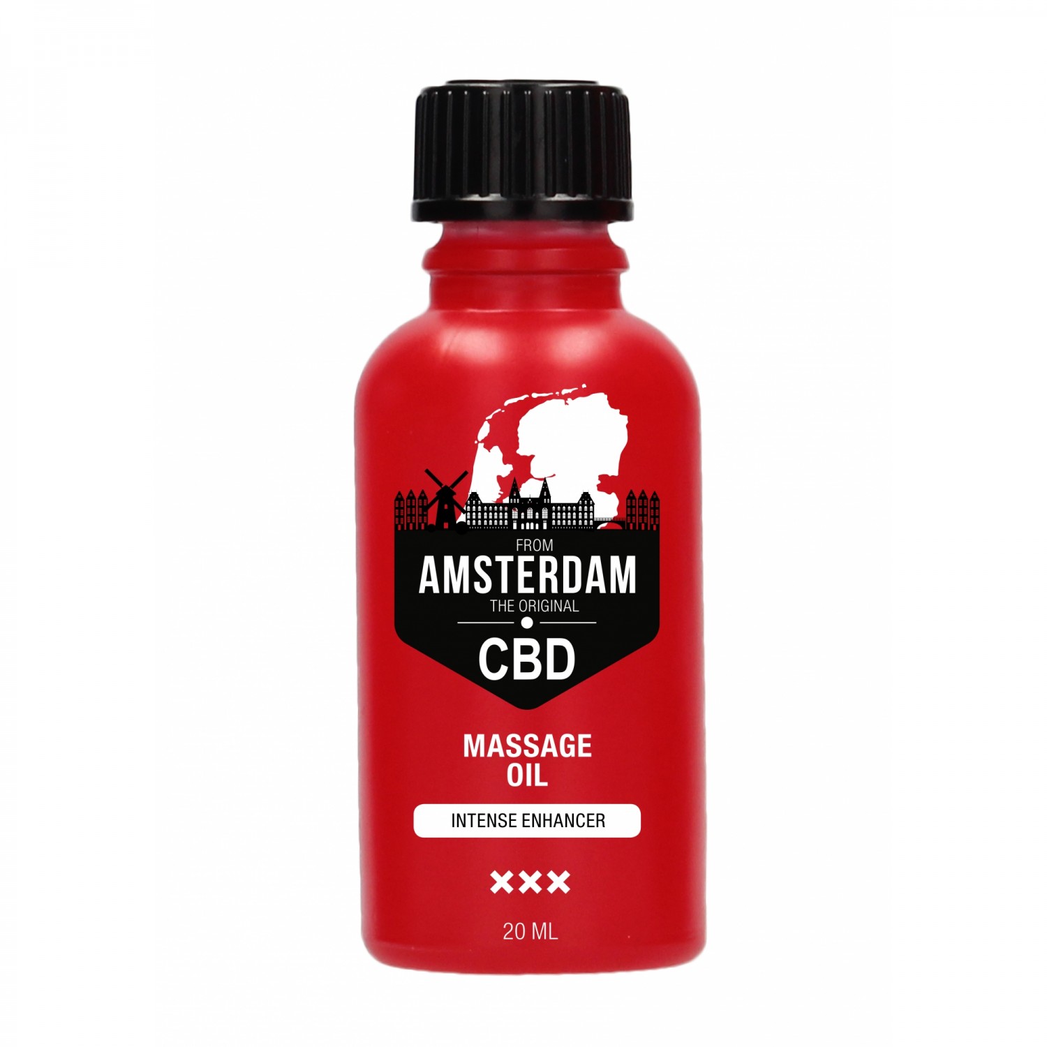 Стимулирующее масло «Intense CBD from Amsterdam», 20 мл, Shots Media PHA178, 20 мл.