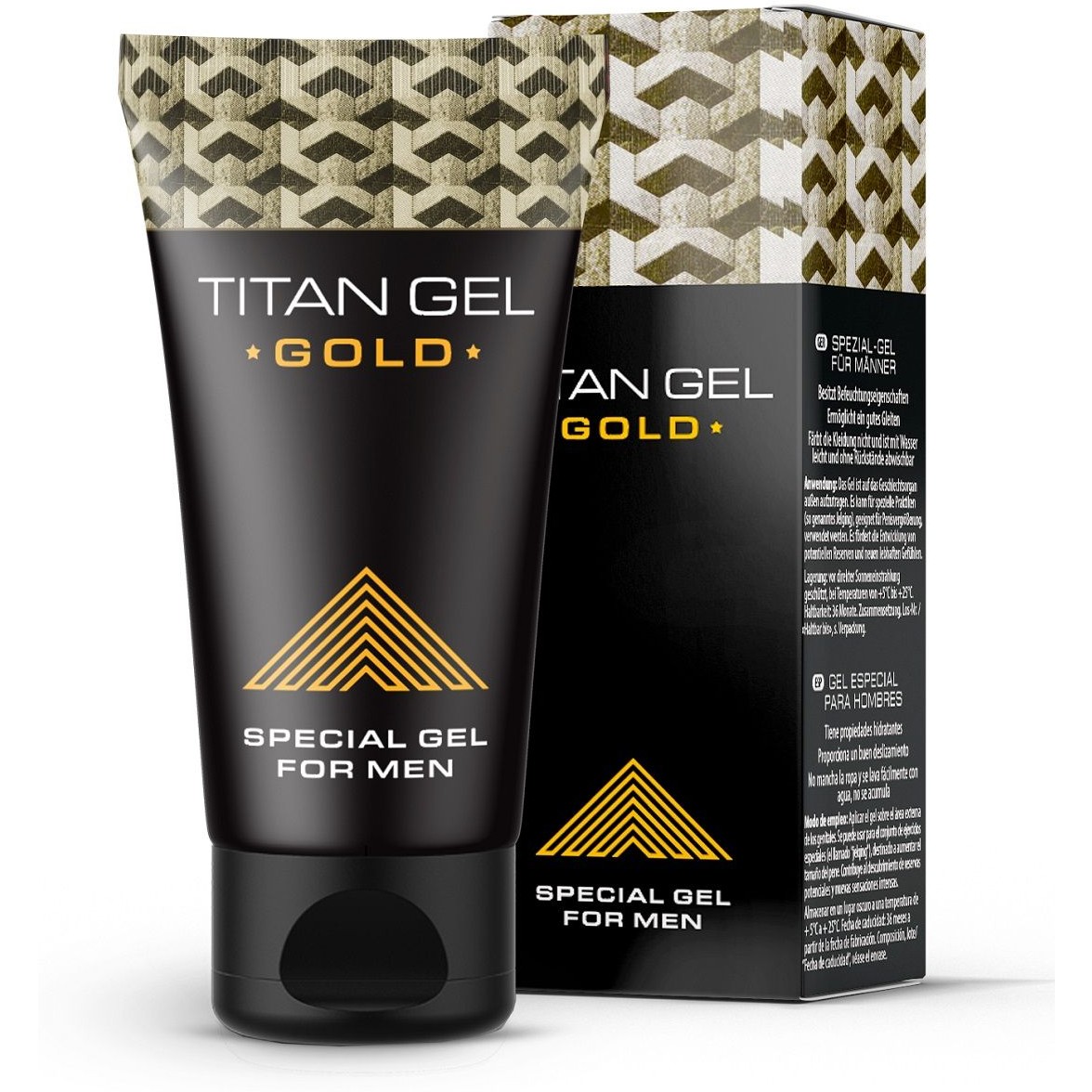 Мужской гель для увеличения члена «Titan Gel Gold Tantra», 50 мл, Titan TIT1346G, 50 мл.