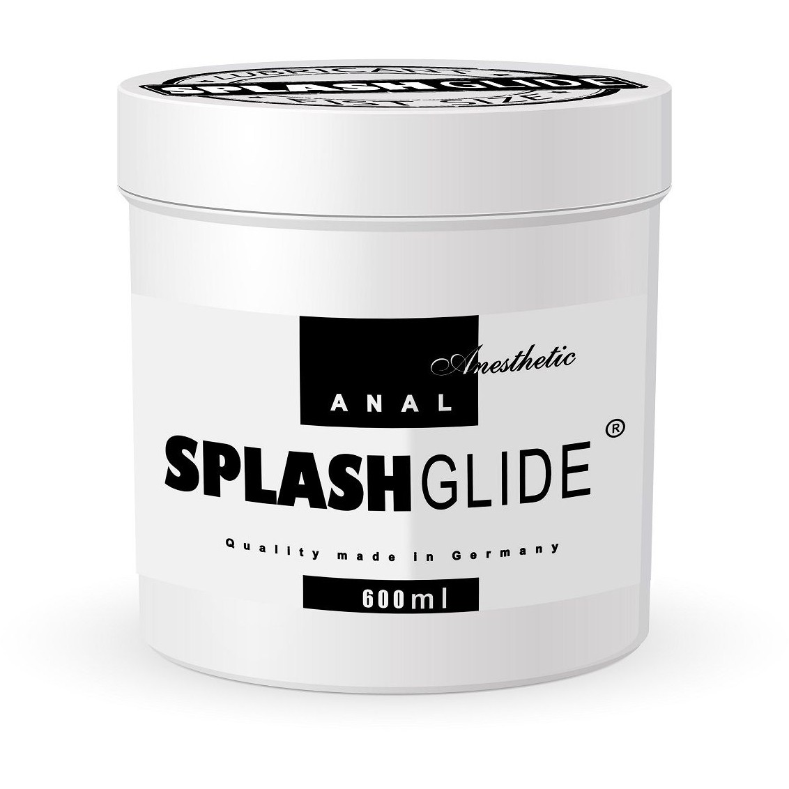 Анальный гель-лубрикант на водной основе «Anal Anesthetic» от компании Splashglide, объем 600 мл, 001174, 600 мл.