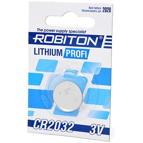 Батарейка Robiton Profi R-CR2032-BL5, ABX13416