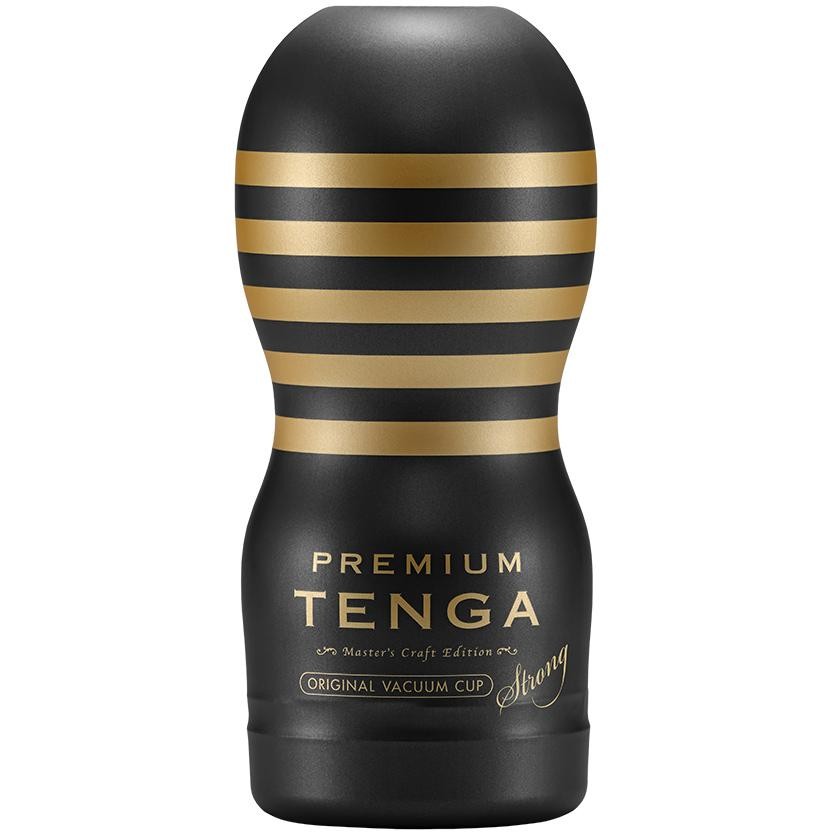 Мастурбатор для сильной стимуляции «Premium Original Vacuum Cup Hard», Tenga KAZ974986, длина 15.5 см.