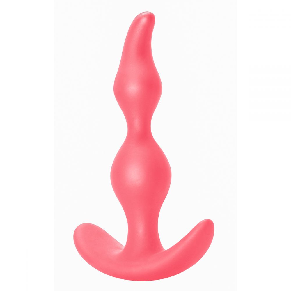 Пробка для анальных ласк «Bent Anal Plug First Time», длина 13 см, Lola Toys 5002-01lola, длина 13 см.