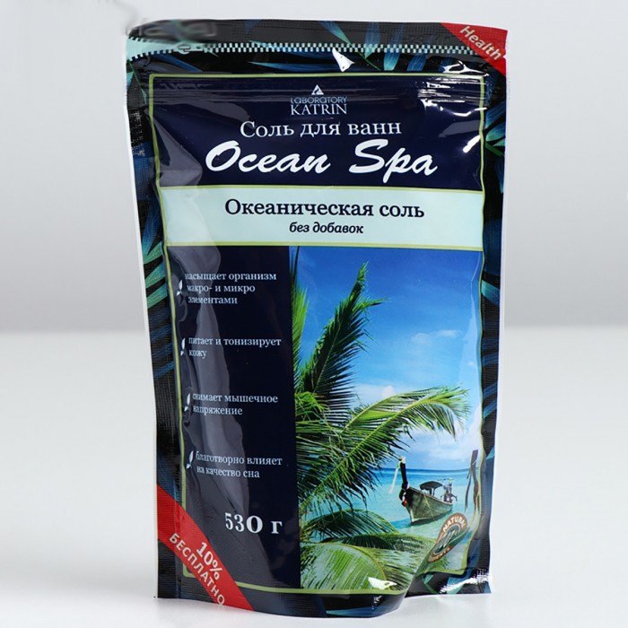 Соль для ванн «Ocean Spa Океаническая», 530 гр., Лаборатория Катрин 4729155