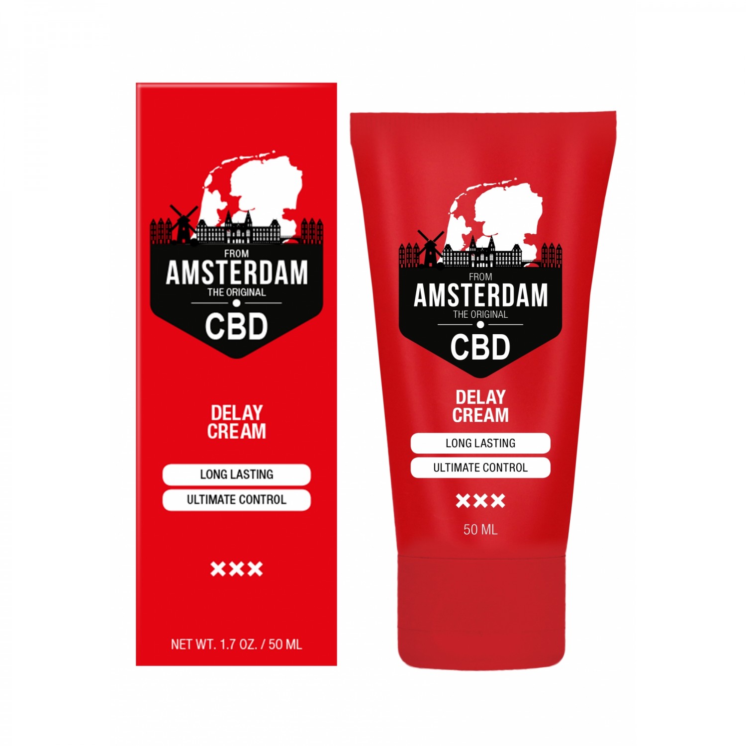 Крем пролонгирующий «CBD from Amsterdam», 50 мл, Shots Media PHA197, 50 мл.