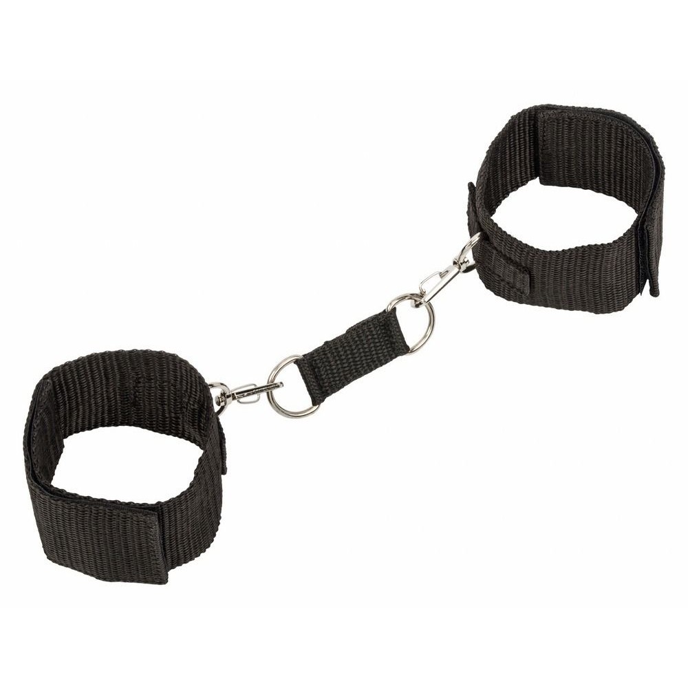 Наручники «Wrist Cuffs» из серии Bondage Collection от компании Lola Toys, размер OS XL, 1051-02Lola, длина 29.5 см.