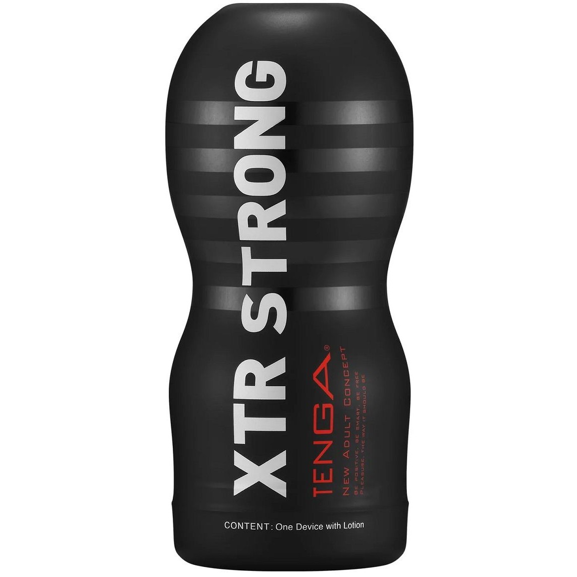 Мастурбатор «Tenga Original Vacuum Cup Extra Strong», цвет черный, TOC-201XH, длина 15.5 см.