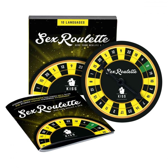 Игра настольная рулетка «Sex Roulette Kiss»,, Tease Please TSPS-E29282