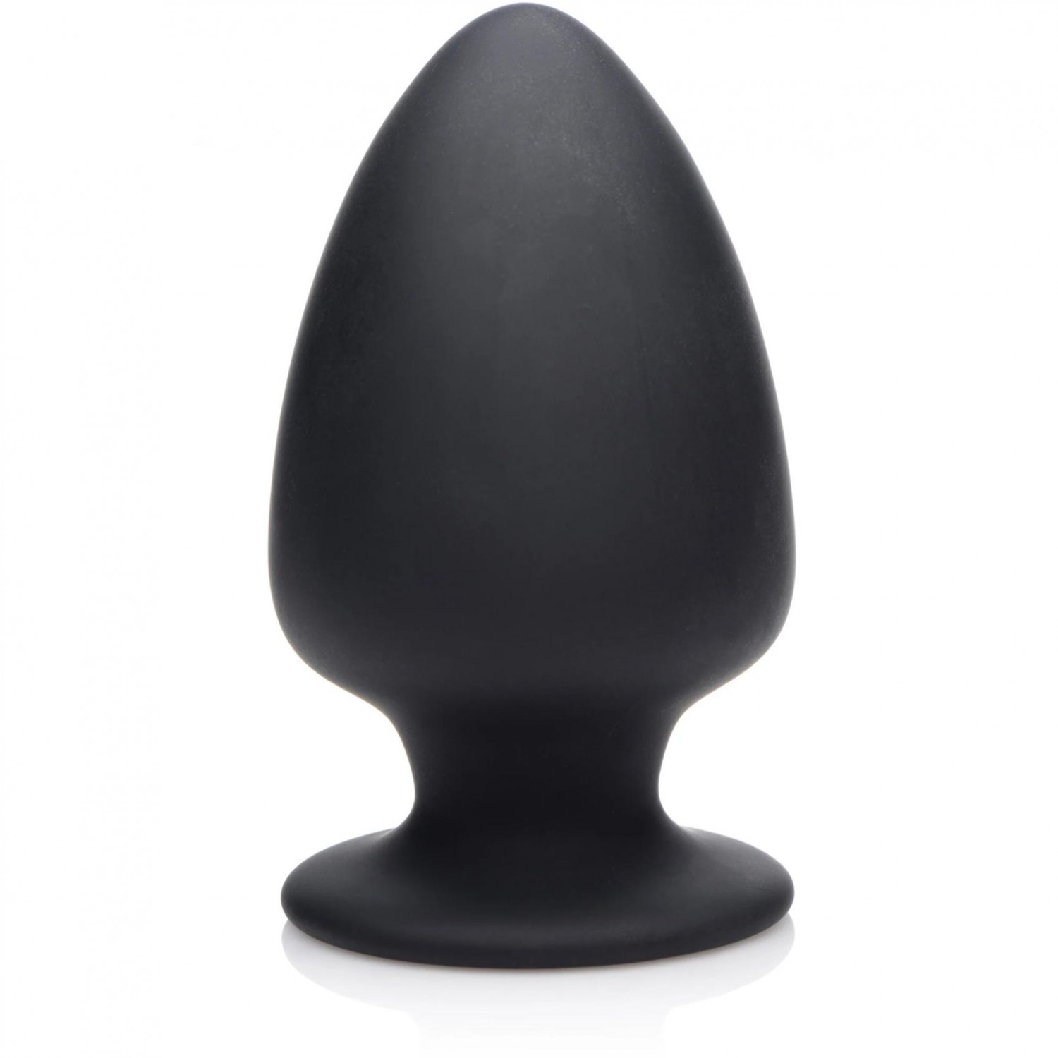 Большая мягкая анальная пробка «Squeeze-It Silicone Anal Plug Large», размер L, XR Brands XRAG329-Large, длина 13.2 см.